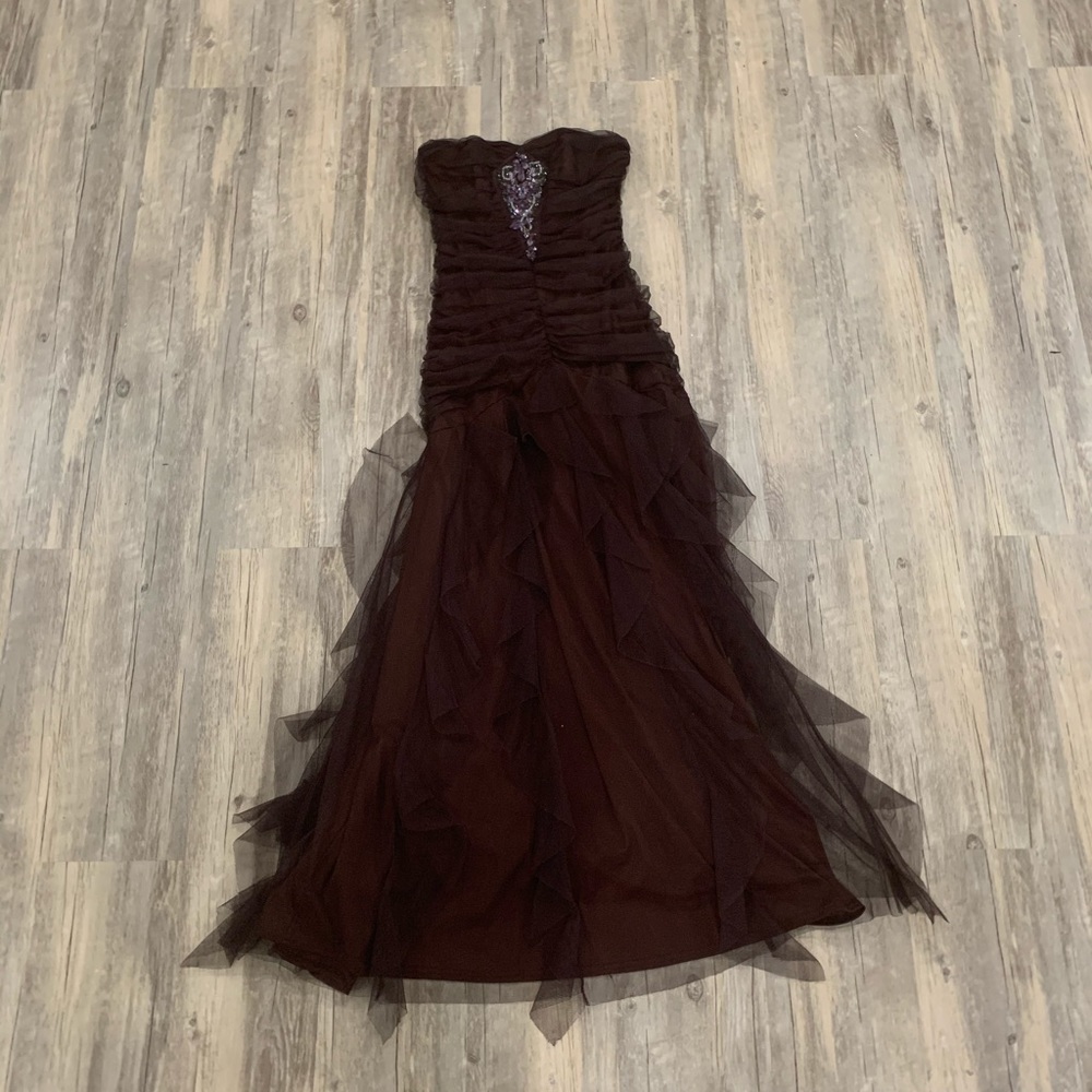 Jessica McClintock Brown Evening Gown